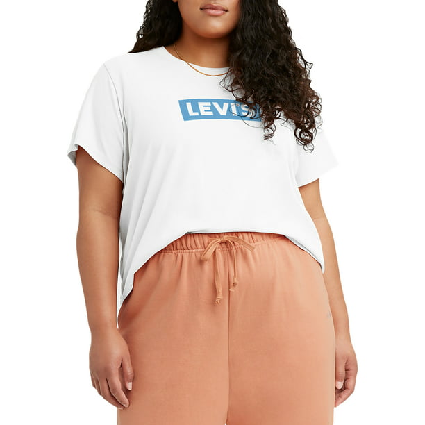 Levi's Women's Plus Size Graphic Jordie Tee 