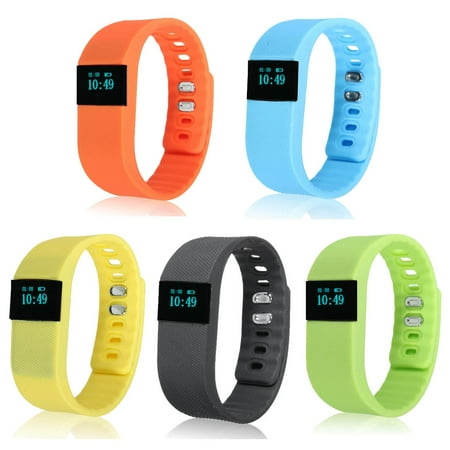 TW64 USB h Pedometer Smart Wrist Watch Bracelet Waterproof for Android IOS