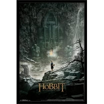 The Hobbit: The Desolation Of Smaug - One Sheet Wall Poster, 22.375" x 34", Framed