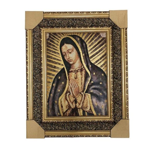 17 X 21" Guadalupe Framed Tapestry