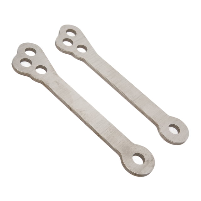 Rear Drop Linkage, Silver Antiwear Motorcycle Rear Lowering Links Kit Stainless Steel Rustproof For Repair ANGGREK Otros