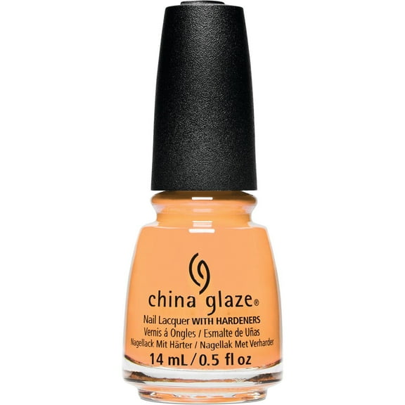 China Glaze Nail Lacquer Cali Dreams Spring 2021 Collection - 1749 - Tangerine Heat