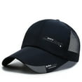 thumbnail image 1 of Yimiti Mens Breathable Adjustable Multicolor Hunting Fishing Camping Baseball Cap,Blue, 1 of 8