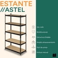 thumbnail image 2 of Mubson Anaquel Astel con 5 Repisas. Estanteria, 2 of 5