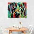 thumbnail image 2 of Nawypu  'Chroma Dogs I' by Carolee Vitaletti, Canvas Wall Art,, 2 of 4