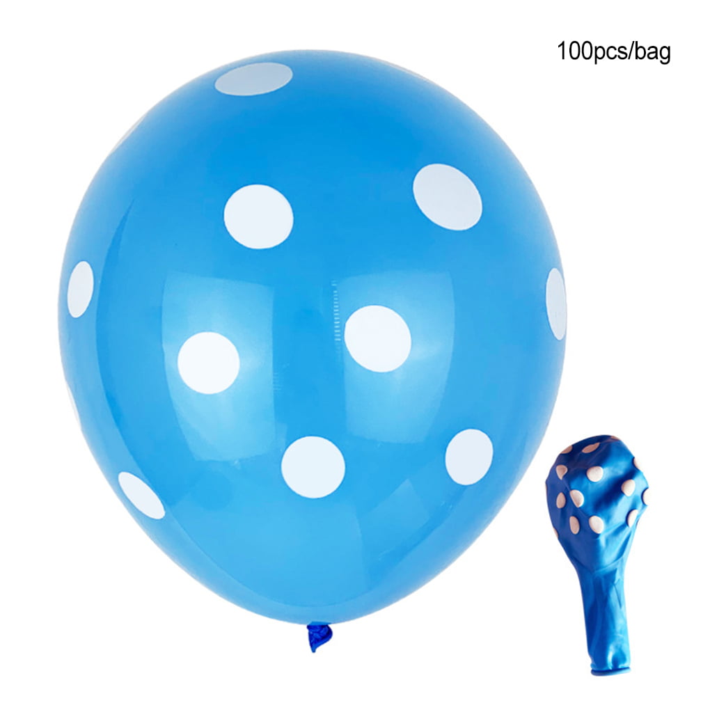 18 Magicolor Dots Blue Balloon – Bargain Balloons