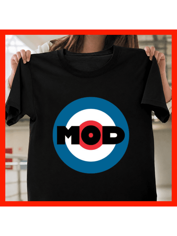 Mod Retro 1960s British Carnaby Scooter Subculture Style Unisex T-Shirt, S-3XL