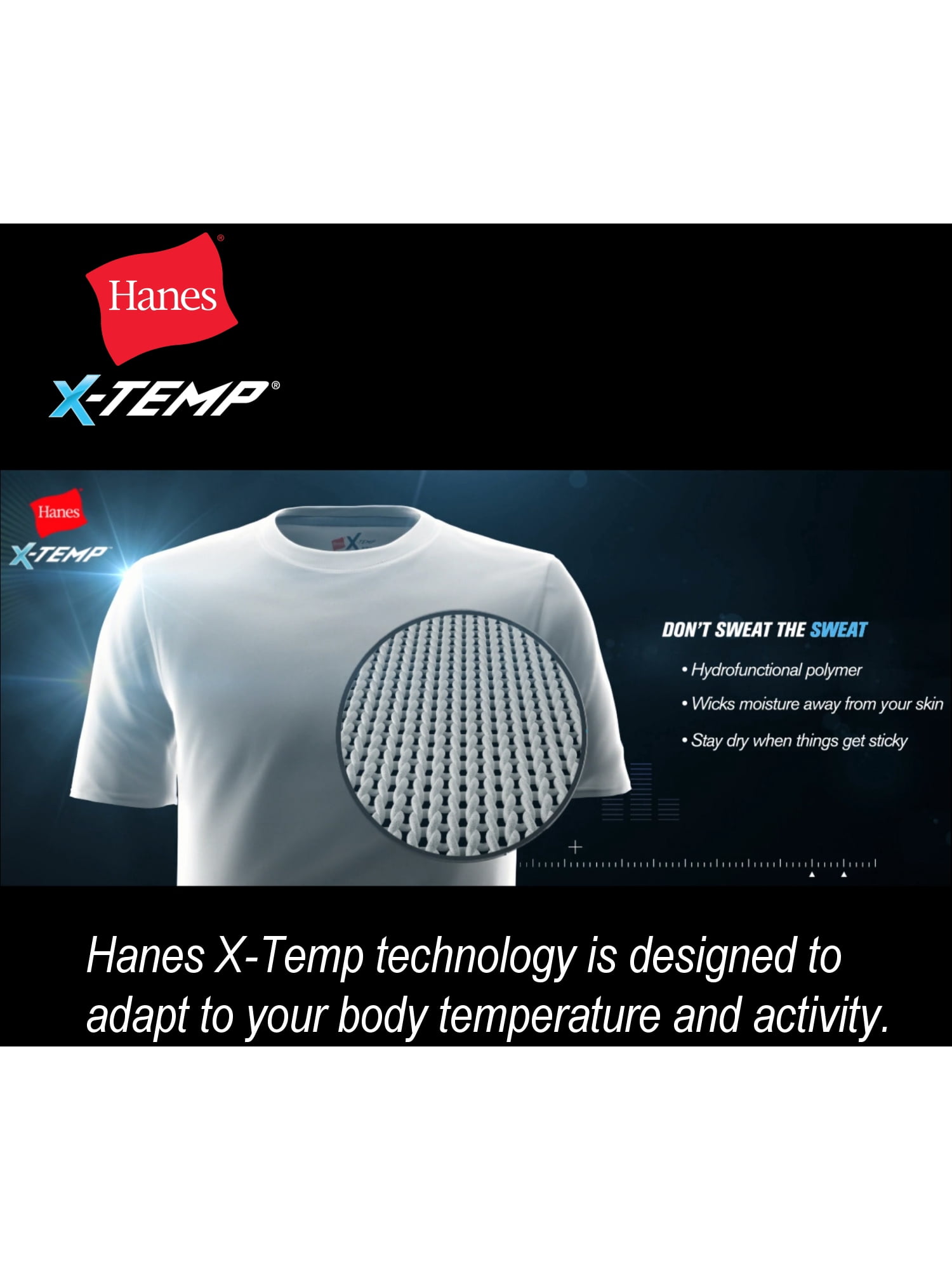 Men's X-Temp Active Cool Low Cut Socks 4-Pack