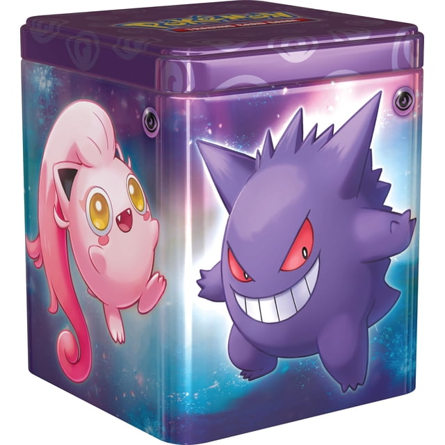 Juego de cartas coleccionables Pokémon Psychic Stacking Tin con 3 potenciadores