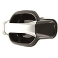 thumbnail image 2 of Exterior Door Handle Compatible with 2004-2012 Chevrolet Colorado Rear, Driver Side Chrome Lever with Smooth Black Bezel, 2 of 3