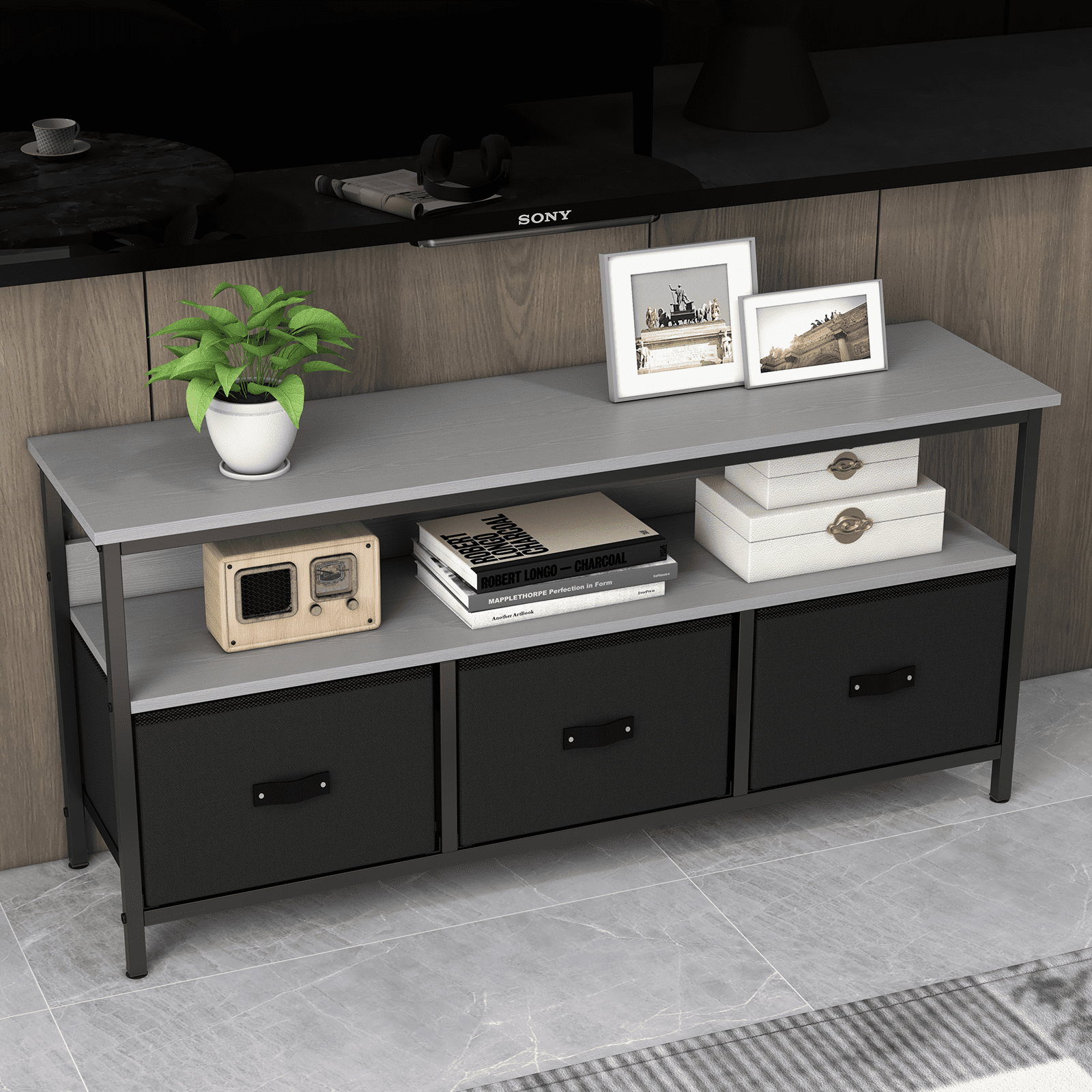 4 cube outlet tv console walmart