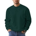 thumbnail image 2 of GENTS BLISS Crew Neck Men Sweatshirts Fleece Long Sleeve Shirts for Men Casual Pullover Sweatshirts for Men, 2 of 5