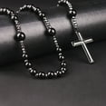 thumbnail image 2 of RYUJNDK Antique Religious Catholic Necklace Prayer Beads Rosary Necklace Catholic for Religious Holy Soil Prayer String, 2 of 8