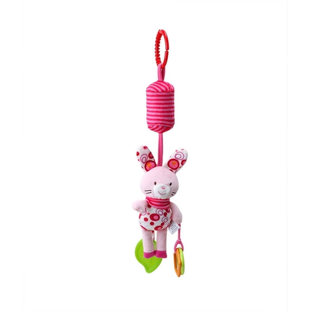 Juguetes para bebés neonatales, juguetes reconfortantes, sonajeros suaves, mordedores y juguetes colgantes.