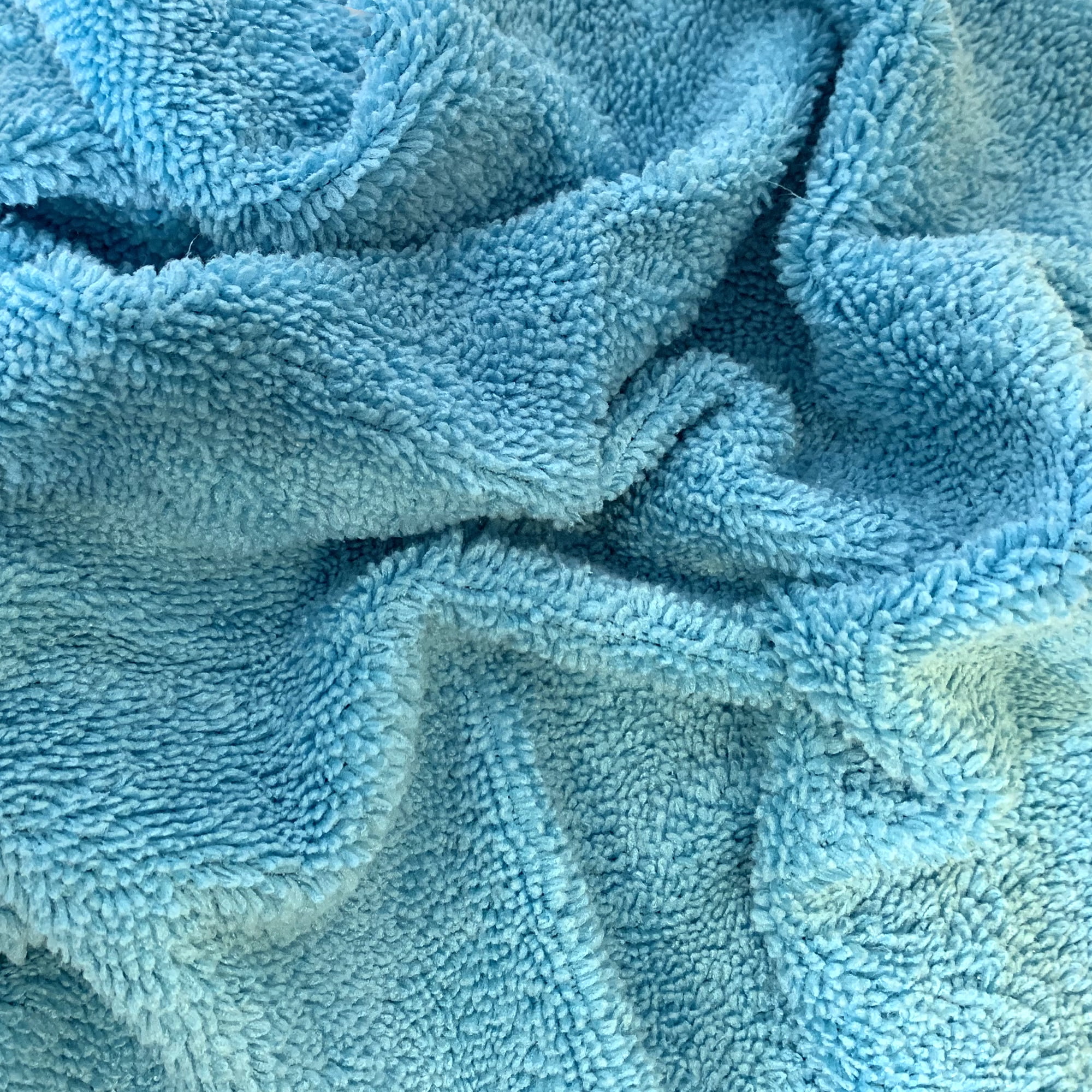 Auto Drive Microfiber Multi-Purpose Cleaning Towels 4 Pack, Blue