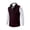 Wine, variant on GrmtClth Waistcoat for Men Fake Two Piece Full Zip Stand Collar Sleeveless Knit Vest Functional Side Pockets Fall Winter Office Daily Layering Coat Black 3XL