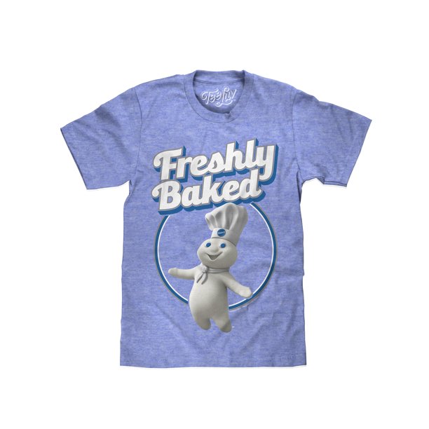 Tee Luv Tee Luv Pillsbury Doughboy Freshly Baked T Shirt Walmart Com Walmart Com