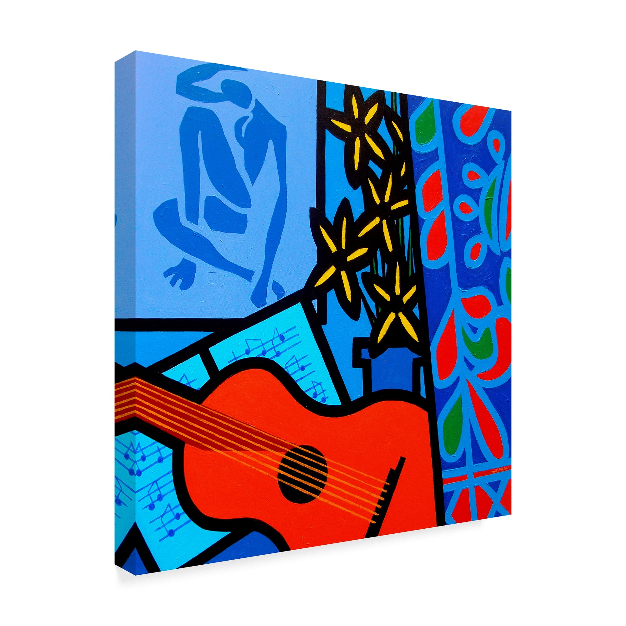 Trademark Fine Art 'Still Life with Matisse 2' Canvas Art by John Nolan