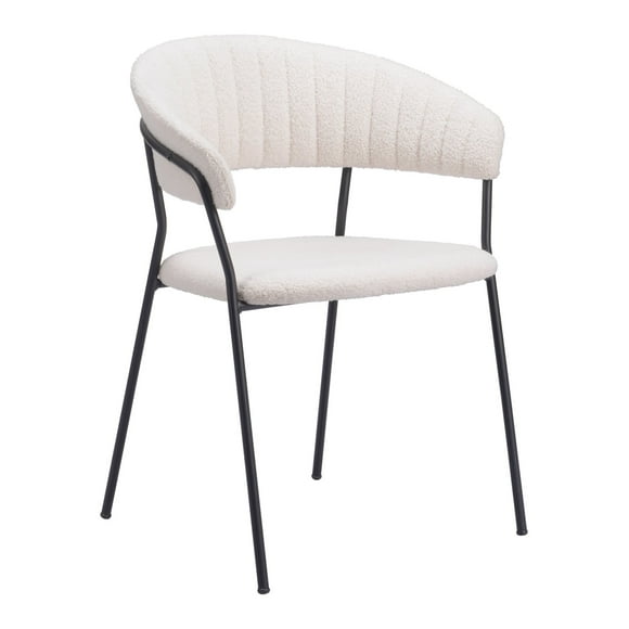 Silla de Comedor Kessa Muebles Josephine Blanco