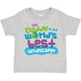 thumbnail image 3 of Inktastic My Daddy is the World’s Best Landscaper Boys or Girls Toddler T-Shirt, 3 of 5
