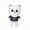 Jiniret, variant on 8in Stray Plush Toys, Plush,Stuffed Fashion Cool Fun Character Doll Gift for Kids Fans (Dwaekki)