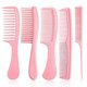 thumbnail image 1 of Hair Styling Comb Set 5Pcs Heat Resistant AntiStatic with Wide Tooth and Rat Tail Combs for Curly Hair Pink, 1 of 4