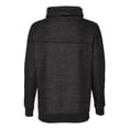 thumbnail image 3 of J. America Women's Melange Fleece Cowlneck Pullover, Style 8673, 3 of 3