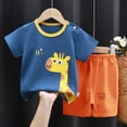 thumbnail image 4 of UAYOTSE Unisex Pajamas Set Boys Girls Pjs for Kids short Sleeve 2 Piece Sleepwear Nightwear,Sizes 12-18 Months, 4 of 4