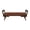 Cognac, variant on BOFANG 52" Mid-Century Modern Upholstered Bench – Solid Wood Legs, PU Faux Leather(Beige)
