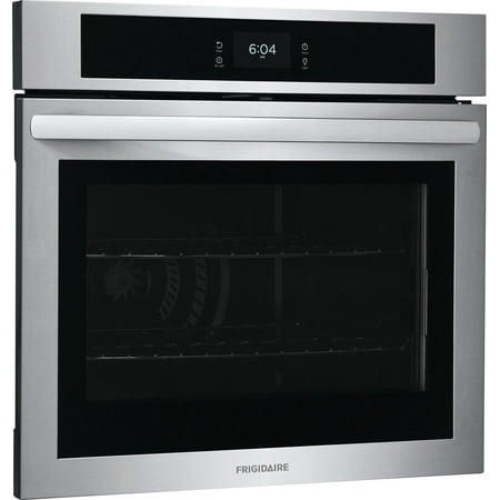 Frigidaire - 30" Built-in Single Electric Wall Oven with Fan Convection - Stainless Steel