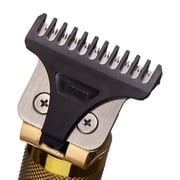 KISS USA Precision Blade Cordless USB Hair Trimmer Clipper, 8 Pieces, Men Waterproof Adult