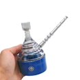 thumbnail image 3 of Accesorios para infusores de humo de Tubo de metal Chimenea Bebida Fumador ahumadora para infundir Cócteles Frutas secas Postres Vino Azul Macarena Fumador de cócteles, 3 of 8