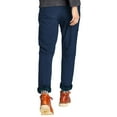 thumbnail image 3 of Eddie Bauer Women's Storm Repel Fleece Plaid Lined Lightweight Stretch Casual Pants-Blue / 8, 3 of 4