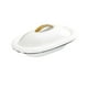 thumbnail image 4 of Plato hondo con tapa Plato para pan Plato de cocina Plato hondo blanco Plato para sopa Pasta 8 pulgadas 250ml, 4 of 9