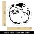 thumbnail image 2 of Christmas Llama Self-Inking Rubber Stamp Ink Stamper - Pink Ink - Mini 1/2 Inch, 2 of 7