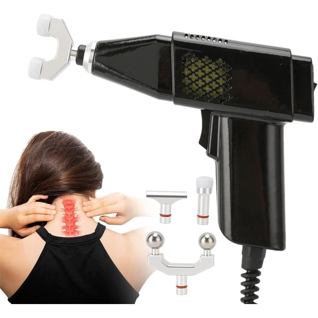 450N Chiropractic Adjusting Tool Instrument Electric Impulse Gun Actuator Massager Professional Massage Equipment Magnetic Therapy Massage Gun