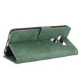 thumbnail image 4 of Pour LG K50S Étui en Cuir PU à Rabat avec Fentes pour Cartes Support Pliant folio-Vert, 4 of 5