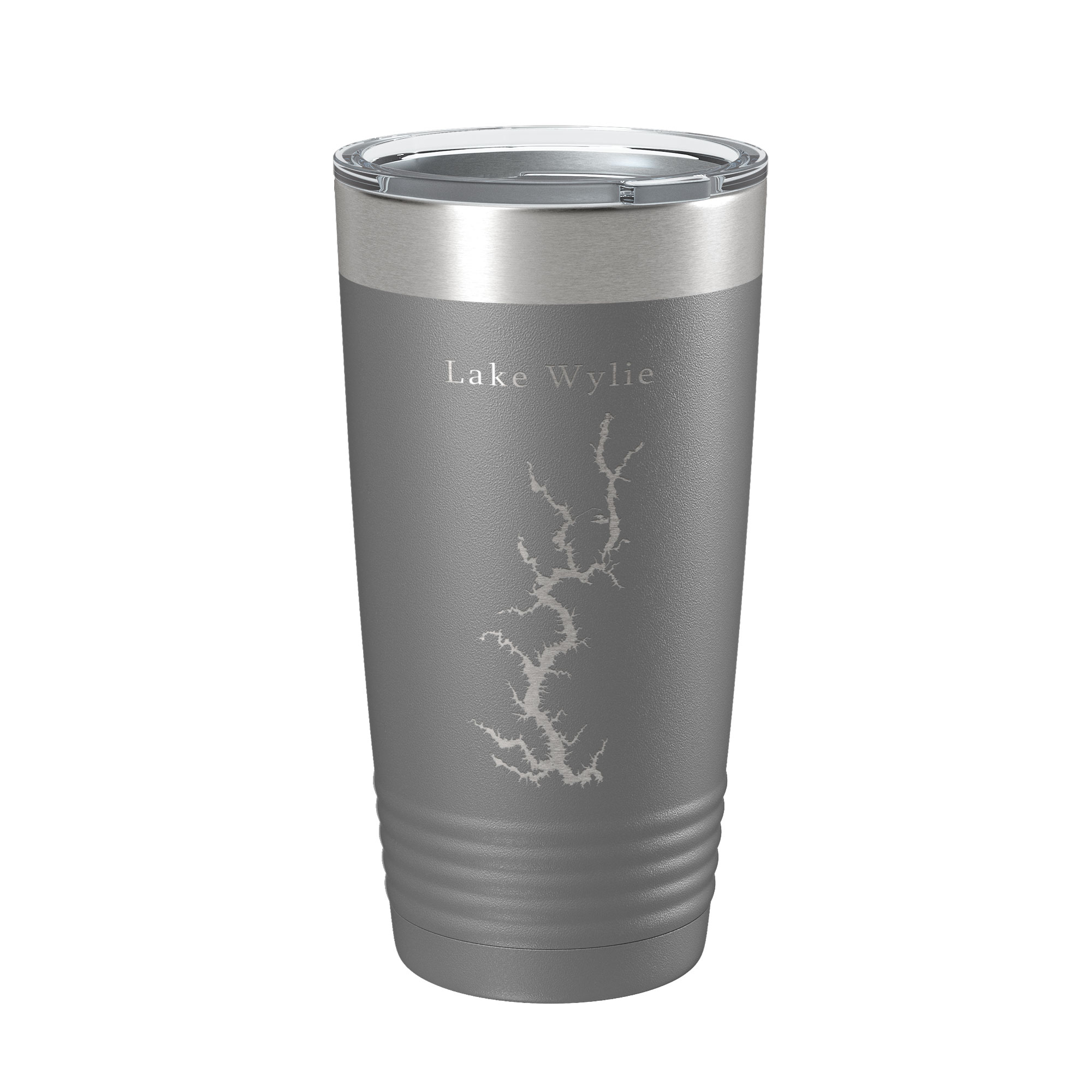Lake Wylie Map Tumbler Travel Mug Insulated Laser Engraved Coffee Cup
