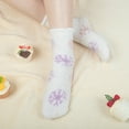 thumbnail image 5 of Loritta 7 Pairs Winter Womens Fuzzy Socks Soft Warm Cozy Fluffy Soft Fleece Socks Size 6-10, 5 of 7