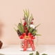 thumbnail image 4 of pstuiky Otoños Acción de Gracias Esquejes de hojas de arce Ramo Mesa Jarrón Esquejes Simulación Sol Flor de seda Decoración de calabaza Adornos de arreglos florales de otoño, 4 of 6