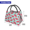 thumbnail image 2 of Fotbe Watermelon Bolsa Térmica Portátil con Estampado, Bolsa de Entrega de Alimentos Aislada, Bolsa Reutilizable de Gran Capacidad para Comidas y Supermercado, 2 of 6