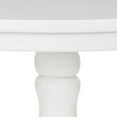 thumbnail image 2 of SAFAVIEH Vivienne Classic Solid Round Top Side Table, White, 2 of 4