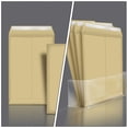 thumbnail image 4 of OULII 25Ud Envelopes De Papel Kraft Autoadhesivos Para Almacenaje De Documentos Oficiales, 4 of 7
