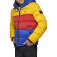 thumbnail image 3 of Chaqueta Tommy Hilfiger con capucha para hombre, color amarillo/rojo/azul, 3 of 5