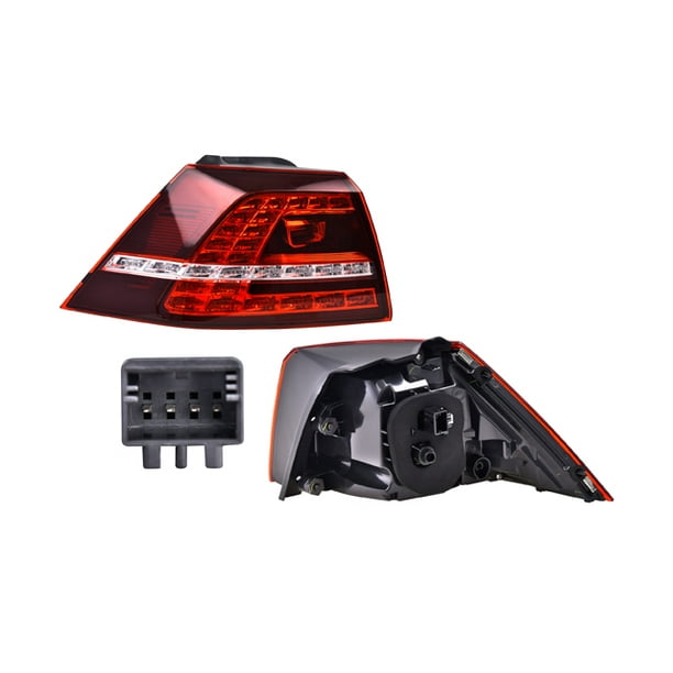 CALAVERA GOLF 2015 al 2017 VOLKSWAGEN DEPO Izquierda/Piloto con leds Producto Nuevo