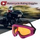 thumbnail image 2 of Gafas de motocicleta únicas Bargains, gafas de ciclismo de lente naranja y marco rosa rojo, 2 of 6