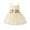 Beige, variant on Mercatoo I𝐧fant Baby Girls Rib-Knit Sleeveless Strap Dress Embroidered Flower Thin Mesh Tutu Su𝐧dress Summer Clothes