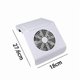 thumbnail image 2 of Nail dust collector for manicure beauty with filter (white), 2 of 5