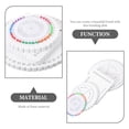 thumbnail image 4 of 1 Set Braiding Disk with Pin Disc Beading Cord Braiding Plate Foam Weaving Board, 4 of 8