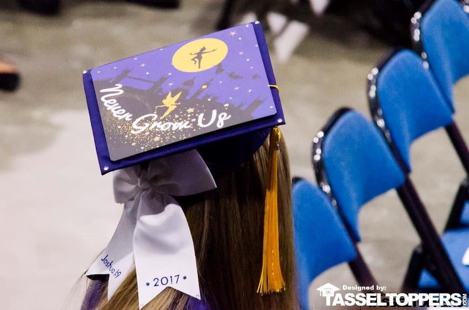Peter Pan Grad Cap Tassel Topper